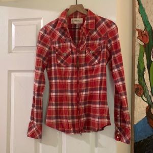 True religion zip plaid
